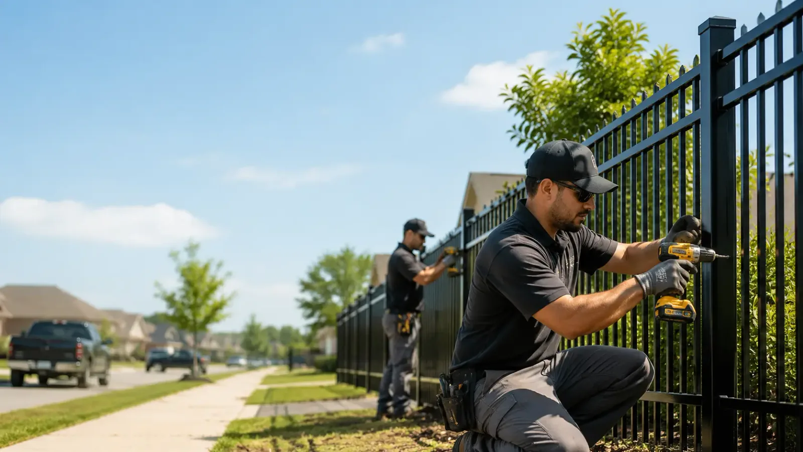 Metal Fence Installation in Akron, IN
